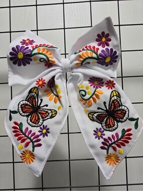 Embroidered Bow